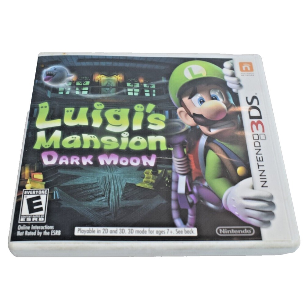 Luigi's Mansion: Dark Moon - Nintendo 3DS Complete with Manual